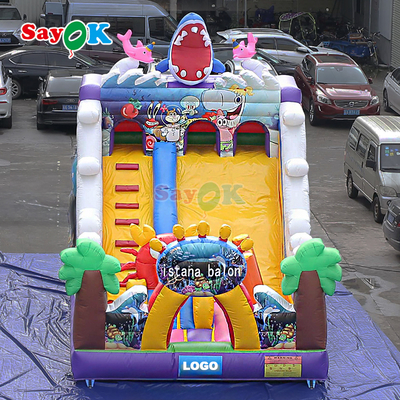 Το Seaworld Bouncing Castle φουσκωτό εξωτερικό φουσκωτό σπίτι για παιδιά
