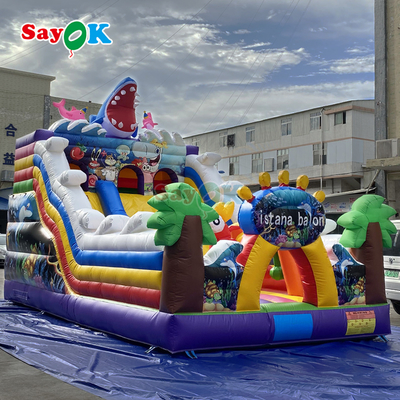 Το Seaworld Bouncing Castle φουσκωτό εξωτερικό φουσκωτό σπίτι για παιδιά