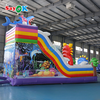 Το Seaworld Bouncing Castle φουσκωτό εξωτερικό φουσκωτό σπίτι για παιδιά