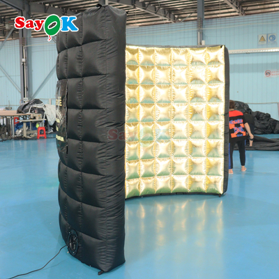LED Inflatable Photo Booth Wall for Weddings and Events