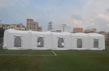 Πυροβόλητη σκηνή γκαζόν Μεγάλη σκηνή PVC πεταλούδα Πυροβόλητη σκηνή οικίας για διδασκαλία / ανατινάξιμο σκηνή κατασκηνώσεως