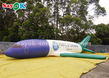 Διογκώσιμα προϊόντα συνήθειας ROHS, διογκώσιμο πρότυπο αεροπλάνων PVC 10 μέτρων για την επίδειξη έκθεσης