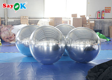 Εμπορική διακόσμηση σφαιρών καθρεφτών μπαλονιών αγκίδων γιγαντιαία διογκώσιμη
