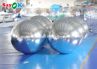 Εμπορική διακόσμηση σφαιρών καθρεφτών μπαλονιών αγκίδων γιγαντιαία διογκώσιμη