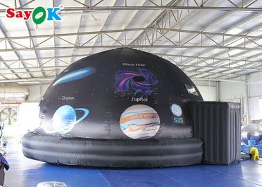 Διογκώσιμο ψηφιακό κινητό πλανητάριο με το χαλί πατωμάτων PVC για το μουσείο αστρονομίας