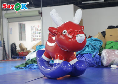 Διογκώσιμο λικνίσματος αλόγων μωρών παιχνιδιών άλογο πόνι PVC 1.8x0.7x1.8 MH διογκώσιμο
