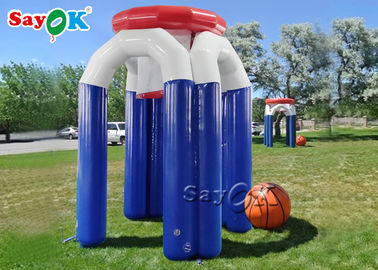 Διογκώσιμα εσωτερικά 0.4mm μπέιζ-μπώλ διογκώσιμα αθλητικά παιχνίδια μουσαμάδων PVC παιχνιδιών