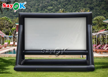 Φουσκωτό Big Screen Backyard Φουσκωτό Οθόνη Ταινιών Rear Projection Εκτύπωση λογότυπου