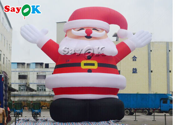 10m διογκώσιμο πρότυπο Santa Χριστουγέννων για τη διαφήμιση