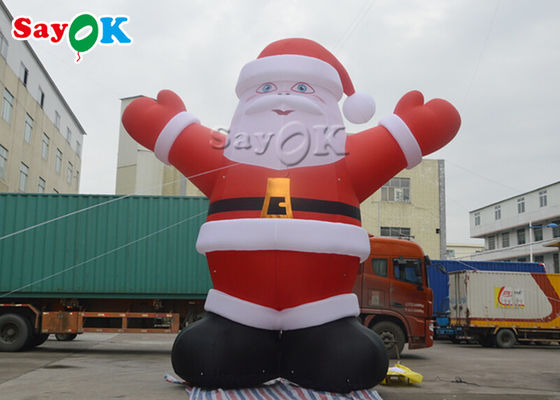 Διακοσμήσεις 6m PVC διογκώσιμος Άγιος Βασίλης διακοπών
