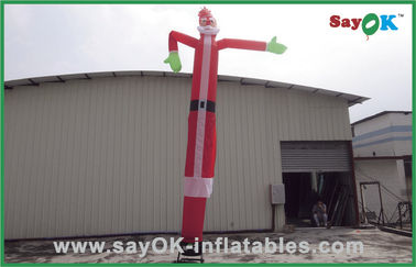 Χριστούγεννα Santa ενοικίου χορευτών αέρα 6m διογκώσιμα προϊόντα χορευτών αέρα ανεμιστήρων 750w
