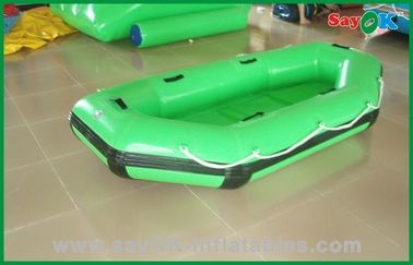 Παιδιών πράσινα PVC διογκώσιμα παιχνίδια νερού βαρκών εμπορικά διογκώσιμα
