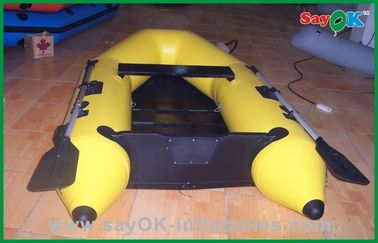 Συγκολλημένες με θερμότητα προσαρμοσμένες διογκώσιμες βάρκες PVC 0.9MM, άκαμπτη διογκώσιμη βάρκα