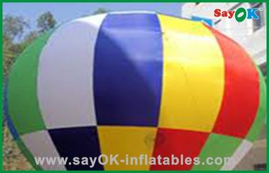 Ζωηρόχρωμο διογκώσιμο μεγάλο μπαλόνι για το ύφασμα της Οξφόρδης διακοσμήσεων διακοπών 600D