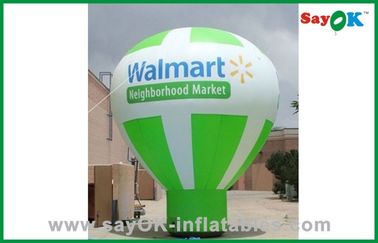 Πράσινα χρώματος διογκώσιμα μπαλόνια ηλίου μπαλονιών εμπορικά γιγαντιαία