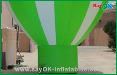 Πράσινα χρώματος διογκώσιμα μπαλόνια ηλίου μπαλονιών εμπορικά γιγαντιαία