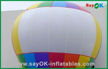 Διογκώσιμο μεγάλο μπαλόνι ουράνιων τόξων συνήθειας για τις διακοσμήσεις διακοπών
