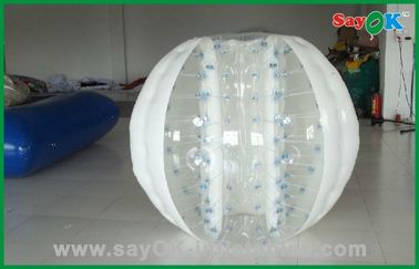 Διογκώσιμη υπαίθρια καυτή πωλώντας φυσαλίδα 0.6mm PVC/TPU 2.3x1.6m παιχνιδιών διογκώσιμη σφαίρα προφυλακτήρων σώματος για το παιχνίδι