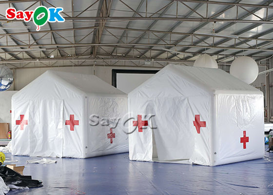 Κινητή 3x3mH νοσοκομείων εκστρατείας διογκώσιμη σκηνή έκτακτης ανάγκης σκηνών για το στρατιωτικό τομέα