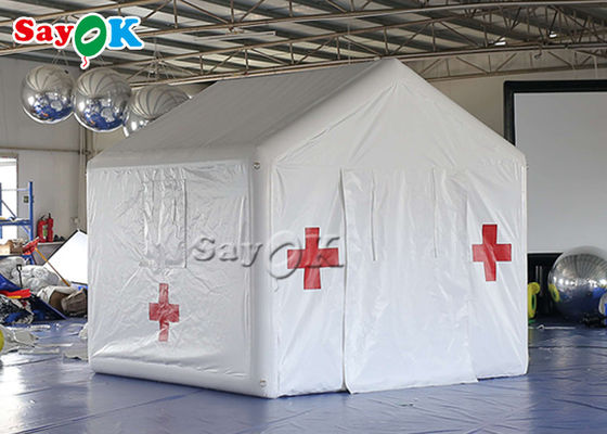 Κινητή 3x3mH νοσοκομείων εκστρατείας διογκώσιμη σκηνή έκτακτης ανάγκης σκηνών για το στρατιωτικό τομέα