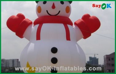 Διογκώσιμη διακόσμηση Χριστουγέννων χιονανθρώπων Santa Χριστουγέννων 5m ύψος