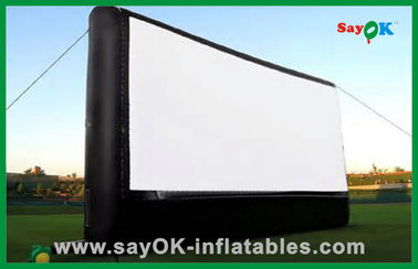 Airblown διογκώσιμο κινηματογράφων οθόνης γιγαντιαίο κινητό χτύπημα πινάκων διαφημίσεων PVC Platic διογκώσιμο - επάνω οθόνη κινηματογράφων για το γάμο