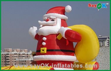 Διογκώσιμες διακοσμήσεις διογκώσιμος Άγιος Βασίλης διακοπών Χριστουγέννων και έλκηθρο