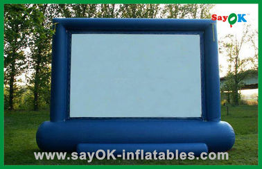 Διογκώσιμη υπαίθρια καυτή πωλώντας 4X3M Οξφόρδη TV οθόνης οθόνη κινηματογράφων υφασμάτων και υφασμάτων προβολής διογκώσιμη για την πώληση