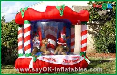Διογκώσιμη ψευτοπαλλικαράς σπιτιών διακοσμήσεων Χριστουγέννων, προϊόν Inflatables συνήθειας