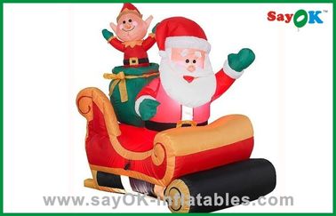 Διογκώσιμη διακόσμηση Χριστουγέννων για τη διαφήμιση μεγάλος Άγιος Βασίλης