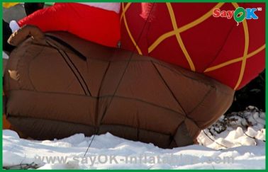 Προωθητική διογκώσιμη διακόσμηση Χριστουγέννων με ένα σκυλί, ένα ύφασμα της Οξφόρδης ή ένα PVC