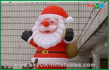 Διογκώσιμες διακοσμήσεις διογκώσιμο Santa διακοπών Χριστουγέννων και τάρανδος
