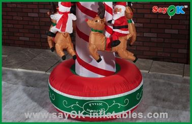 Αστείες Χριστουγέννων διακοσμήσεις φγμένο αέρας Inflatables διακοπών ιπποδρομίων διογκώσιμες