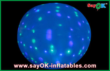 Οδηγημένο έδαφος μπαλόνι που ανάβει τη διογκώσιμη διακόσμηση 12 φωτισμού χρώματα