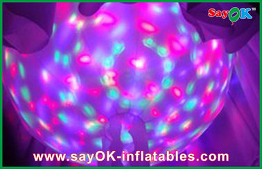 Jellyfish των ζωηρόχρωμων οδηγήσεων διογκώσιμη διακόσμηση φωτισμού για τις διακοπές