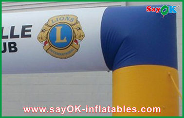 Στεγανοποιήστε τη διογκώσιμη συνήθεια αψίδων εισόδων δύο ποδιών διαφημιστικός Inflatables