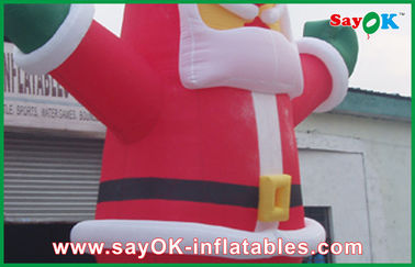 Sayok γιγαντιαία διακόσμηση Kriss Kringle Χριστουγέννων διογκώσιμη για τη διασκέδαση