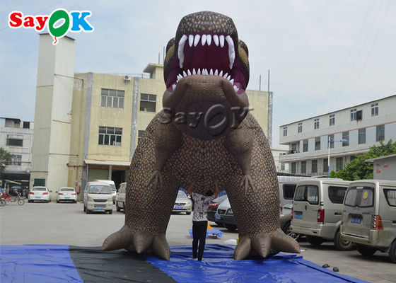 δεινόσαυρος τυραννοσαύρων τ-Rex μασκότ 5m 15ft διογκώσιμος για την έκθεση