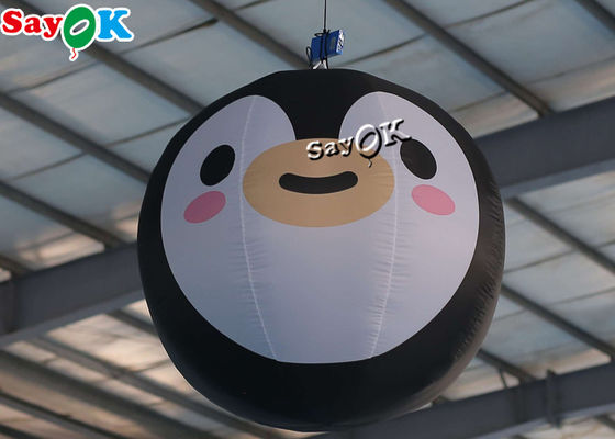 Προσαρμοσμένο μπαλόνι Penguin διακοσμήσεων φωτισμού 1.5m 5ft διογκώσιμο