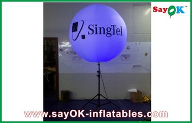 Διαφήμιση του διογκώσιμου μπαλονιού στάσεων διακοσμήσεων φωτισμού με το τρίποδο, διογκώσιμο μπαλόνι τρίποδων φωτισμού