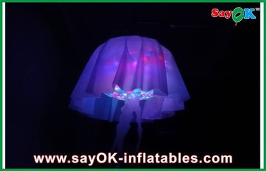 Νάυλον διογκώσιμη οδηγημένη ανάβοντας Jellyfish υφασμάτων διακόσμηση, ανάβοντας διακόσμηση