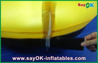 Κίτρινο διογκώσιμο μπουκάλι κρασιού πολυεστέρα/εμπορικός βαθμός inflatables