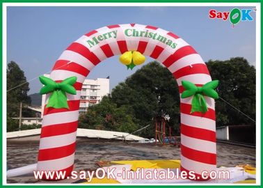 Διογκώσιμες διακοσμήσεις διακοπών PVC, διογκώσιμη αψίδα Χριστουγέννων Κόμματος