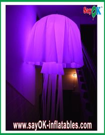 Διογκώσιμη διακόσμηση φωτισμού δεξίωσης γάμου/γεγονότων, 190T νάυλον διογκώσιμα Jellyfish υφασμάτων