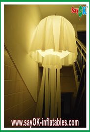 Διογκώσιμη διακόσμηση φωτισμού δεξίωσης γάμου/γεγονότων, 190T νάυλον διογκώσιμα Jellyfish υφασμάτων