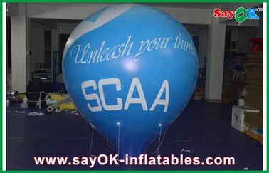 διογκώσιμο ήλιο μπαλονιών PVC 0.18mm που προσαρμόζεται για το υπαίθριο γεγονός