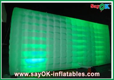 L10 X W10m φουσκωτή οικογενειακή σκηνή με φως Led για διαφημιστικό διαγωνισμό νυχτερινών κέντρων