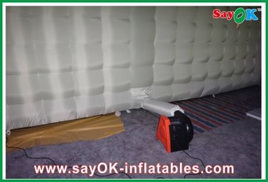 L10 X W10m φουσκωτή οικογενειακή σκηνή με φως Led για διαφημιστικό διαγωνισμό νυχτερινών κέντρων