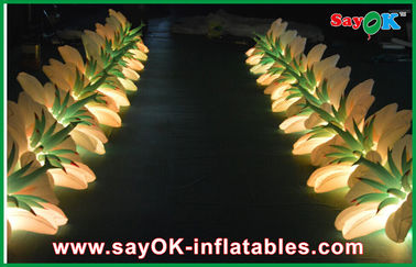 Αλυσίδα λουλουδιών των μακριών διογκώσιμων φωτισμού οδηγήσεων διακοσμήσεων για το νάυλον ύφασμα γεγονότος