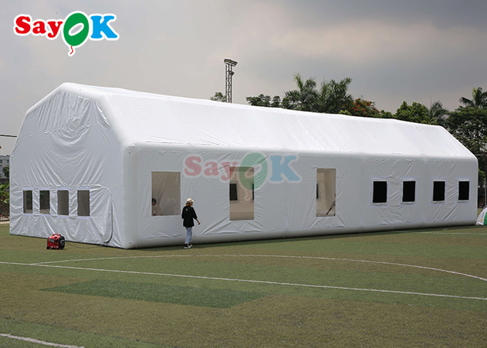 Λευκό φουσκωτό θάλαμο ψεκασμού Airbrush Paint Booth Blow Up σκηνές για κάμπινγκ αυτοκίνητο στάθμευση Workstation Club